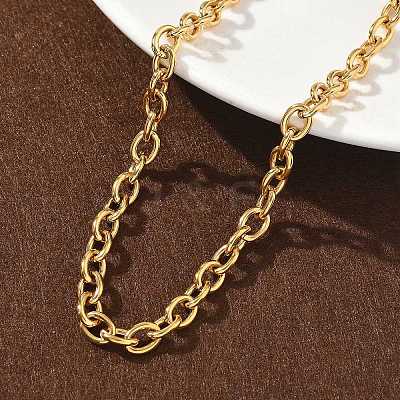 304 Stainless Steel Toggle Heart Y Necklaces for Women NJEW-M101-04G-1