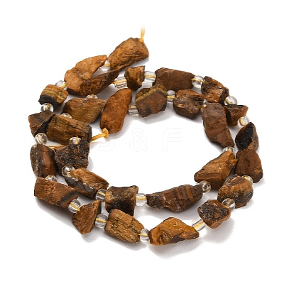 Natural Tiger Eye Beads Strands GG-CBA0B77-A19-02-1