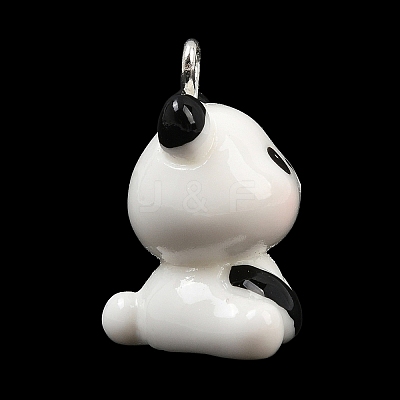 Opaque Resin Pendants RE-CBA19D0-03B-1