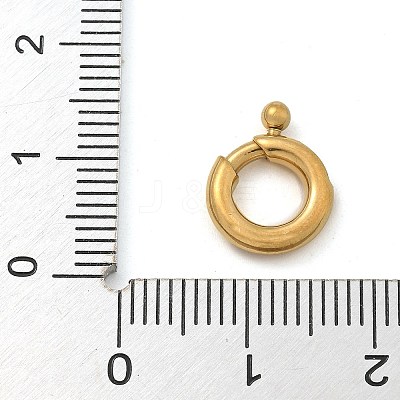 304 Stainless Steel Spring Gate Rings LS-STAS-M084-11B-1