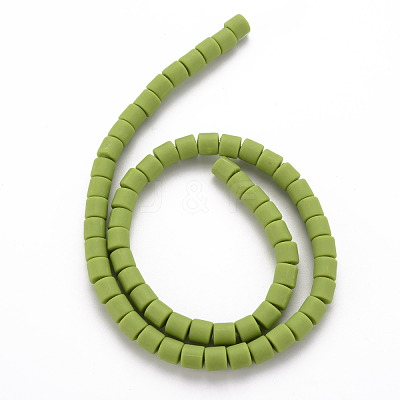 Polymer Clay Bead Strands CLAY-T001-C45-1