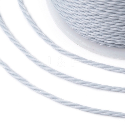 Round Waxed Polyester Cord YC-G006-01-1.0mm-33-1