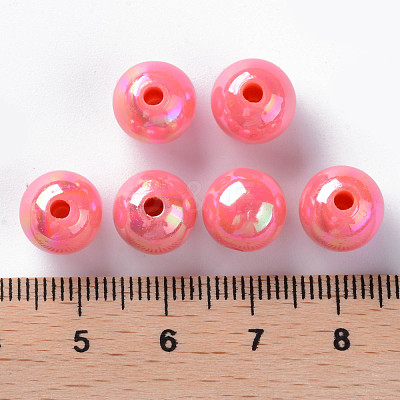 Opaque Acrylic Beads MACR-S370-D10mm-A04-1