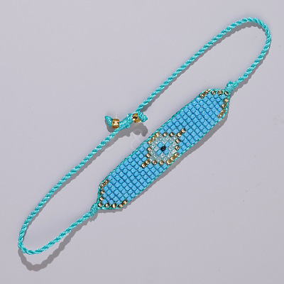 Bohemian Style Beaded Devil Eye Bracelet for Women VM6183-4-1