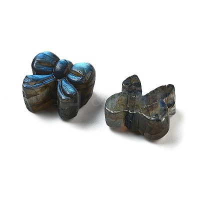 Natural Labradorite Carved Cabochons G-C152-02-1
