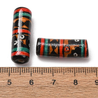 Vintage Handmade Porcelain Beads PR-CBA4DE3-02B-1