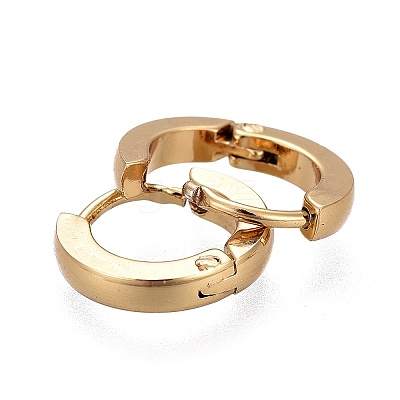 304 Stainless Steel Huggie Hoop Earrings LS-EJEW-L252-043B-G-1