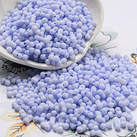 Macaron Color Opaque Frosted Glass Seed Beads X1-SEED-K009-12B-12-1