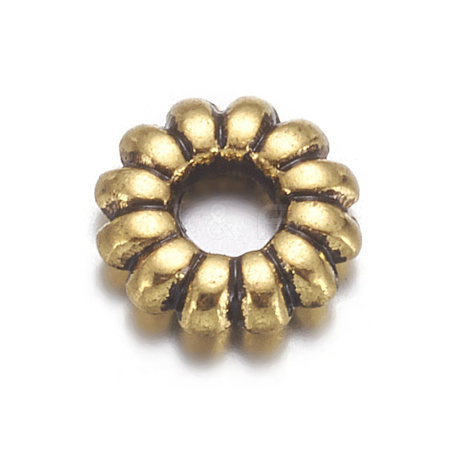 Tibetan Style Spacer Beads GAB312-1