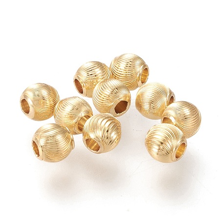 Brass Beads LS-KK-M213-02A-G-1