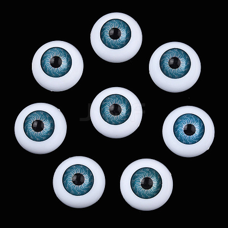 Craft Plastic Doll Eyeballs DIY-PH0019-63B-20mm-1