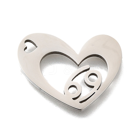 201 Stainless Steel Pendants STAS-A116-01P-04-1