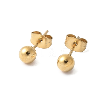 304 Stainless Steel Stud Earrings for Women X-EJEW-E603-06A-G-1