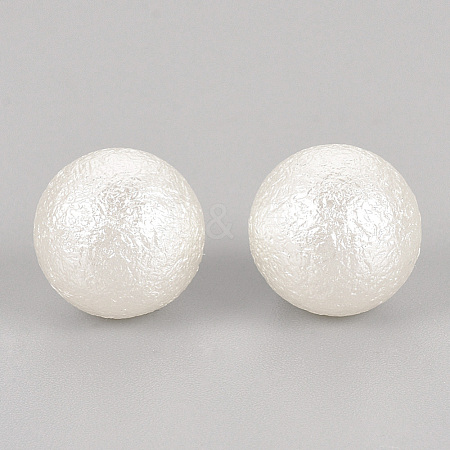 Imitation Pearl Acrylic Beads ACRP-R008-4mm-02-1