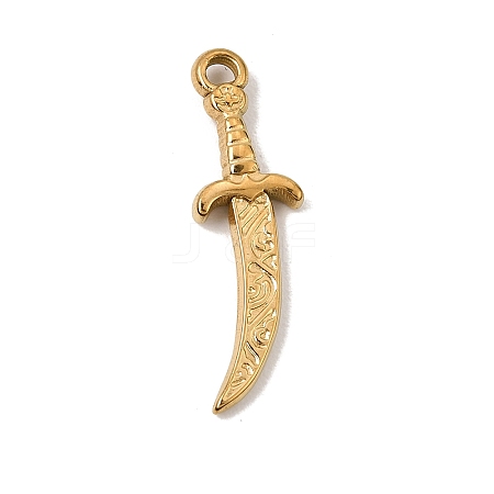 304 Stainless Steel Pendants SA-CBA0563-04G-1