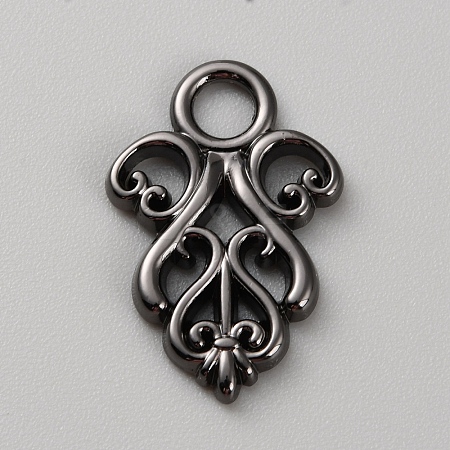 Alloy Snap Lock Clasps Findings FIND-WH0419-08B-1