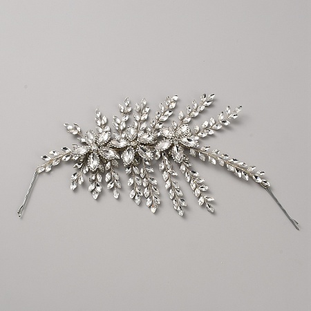 Alloy Rhinestone Hair Bobby Pins Sets OHAR-WH0014-25S-1