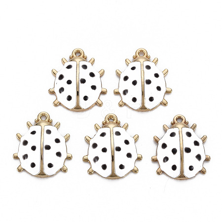 Alloy Enamel Pendants ENAM-N055-027C-NR-1