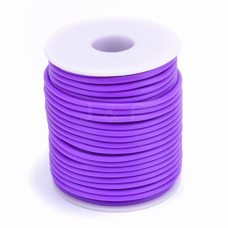 Hollow Pipe PVC Tubular Synthetic Rubber Cord RCOR-R007-2mm-18-1