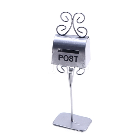 Iron Mailbox Miniature Ornaments PW-WG51933-03-1