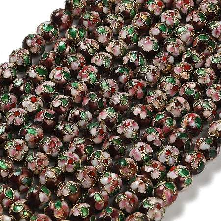 Handmade Cloisonne Beads CLB-O001-M10-01-1
