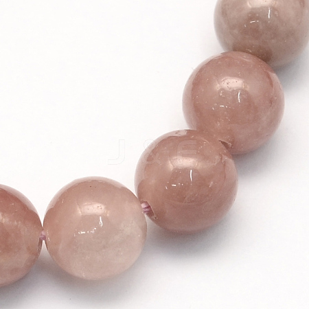 Natural Purple Aventurine Round Beads Strands G-S149-6mm-1