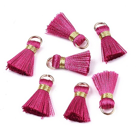 Handmade Polycotton(Polyester Cotton) Tassel Decorations FIND-R092-06-1