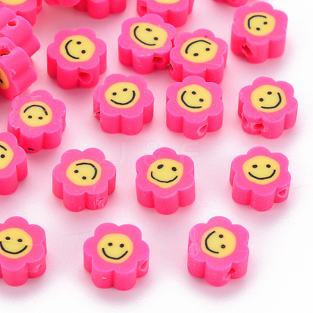 Handmade Polymer Clay Beads LS-X-CLAY-N011-011D-1