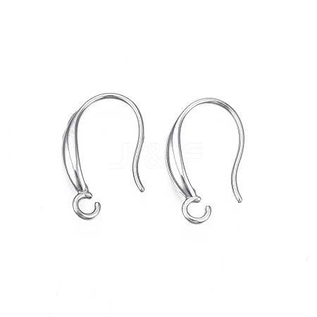 Tarnish Resistant 304 Stainless Steel Earring Hooks STAS-S057-60-1