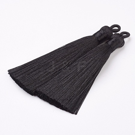 Nylon Tassels Big Pendant Decorations X-STAS-F142-04U-1