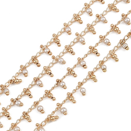 Brass Round Link Chains CHC-H115-25G-1