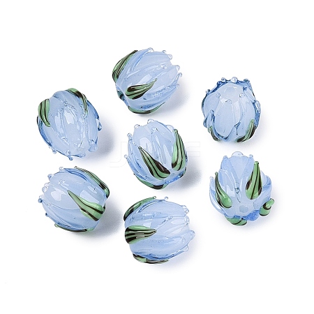 Handmade Lampwork Beads LAMP-Q039-18D-1