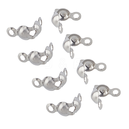 Unicraftale Stainless Steel Bead Tips STAS-UN0002-50P-1