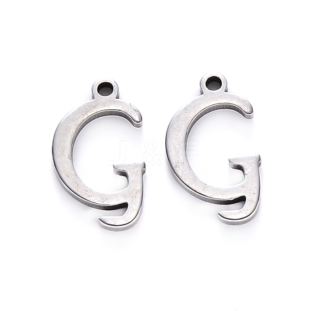 201 Stainless Steel Charms STAS-R105-G-1