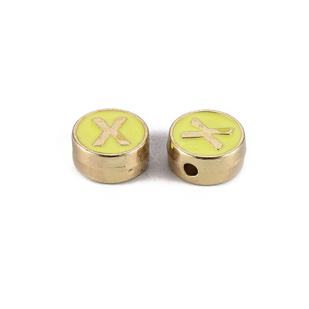 Alloy Enamel Beads X-ENAM-S122-028X-NR-1