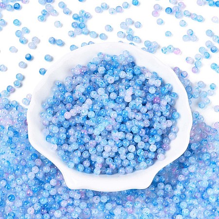 Baking Paint Glass Beads DGLA-T005-01A-05-1