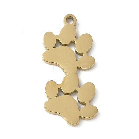 304 Stainless Steel Pendants STAS-E501-01G-02-1