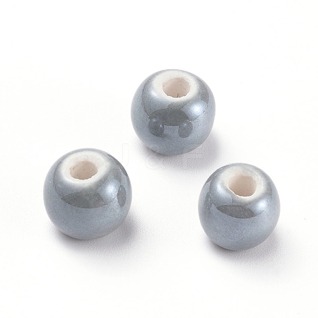 Handmade Porcelain Beads LS-PORC-D001-8mm-26-1