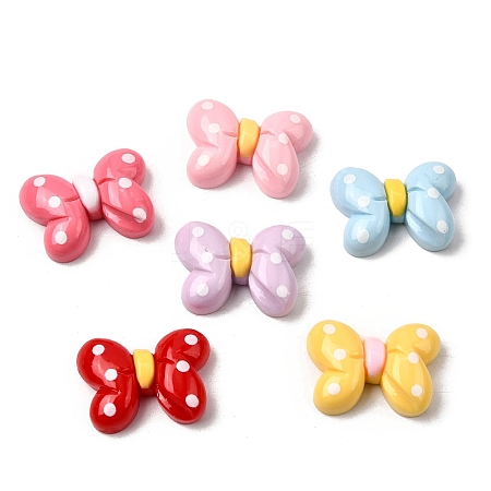 Opaque Resin Cabochons RESI-K046-03-1