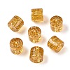 Opaque Acrylic Spacer Beads OACR-ZX006-15A-1