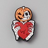 Halloween Themed PVC Plastic Beads LS-SIL-SZC0005-12C-1