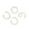 Spray Painted Iron Open Jump Rings IFIN-T017-04B-30-1