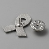 Breast Cancer Awareness Ribbon Enamel Pins JEWB-WH0022-88D-2