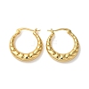 Rack Plating Brass Hoop Earrings for Women EJEW-L224-82G-1