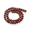 Natural Red Rainbow Jasper Beads Strands G-F677-19-2