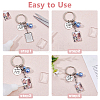Alloy Pendant Decoration & Brooch Findings Kits HJEW-HY00012-4
