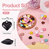 50Pcs Baking Paint Acrylic Pendants OACR-TA0004-83C-4