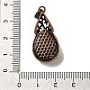 Natural Red Jasper Pendants G-H065-01R-19-3