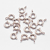925 Sterling Silver Spring Ring Clasps STER-G019-02-RG01-1