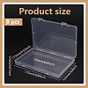 PP Plastic Bead Containers CON-WH0123-10B-2